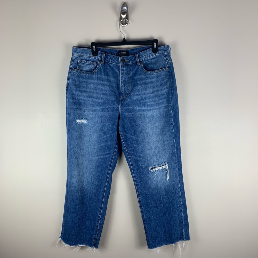 Banana Republic Blue Straight Leg Jeans